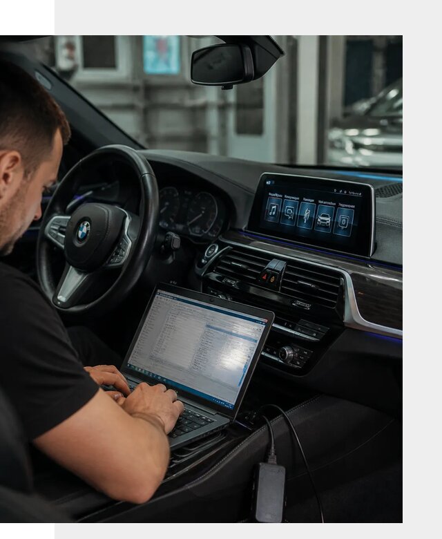 Русификация мультимедиа BMW для авто под ключ в Ефремах