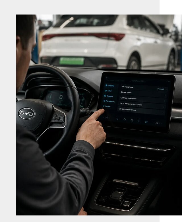 Русификация BYD E2 в Ефремах от 15265 р. | ФастМобиль-Фрм под ключ