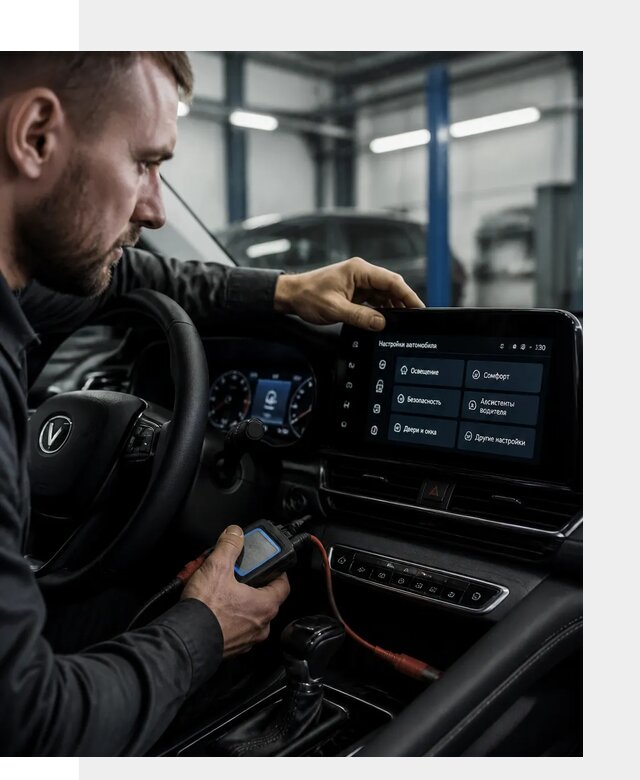 Русификация Changan CS55 и мультимедиа под ключ в Ефремах