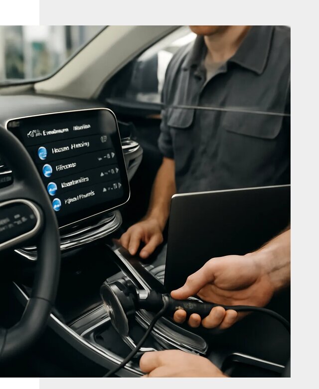 Установка приложений Geely для мультимедиа автомобиля в Ефремах