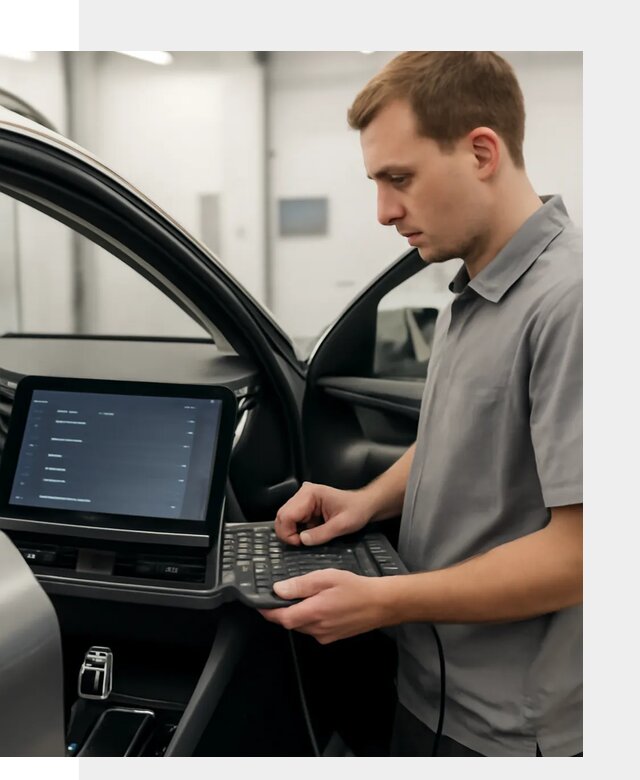 Русификация мультимедиа автомобилей Lynk Co в Ефремах