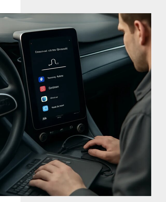 Установка приложений Lynk Co на автомобиль в Ефремах