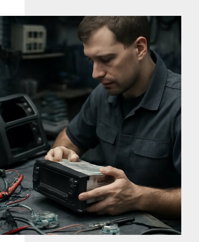 Ремонт автомобильных магнитол с гарантией в Ефремах