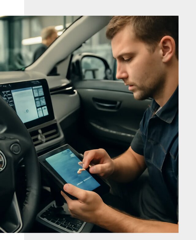 Установка приложений Toyota на мультимедиа в Ефремах